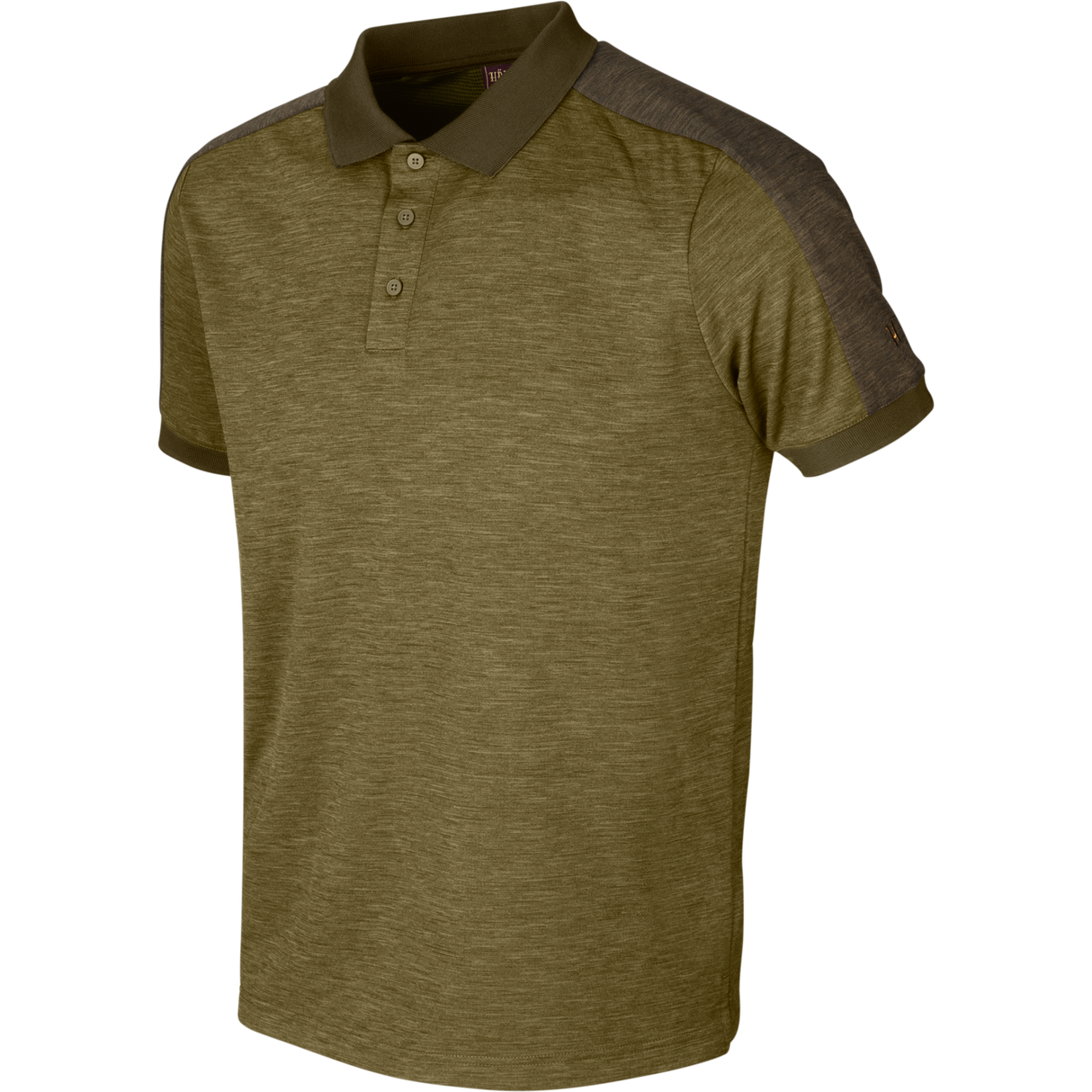 Tech Polohemd - Dark Olive/Willow Green - Härkila