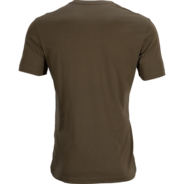 Grafisches T-Shirt 2er-Pack - Willow green/Grau - Härkila