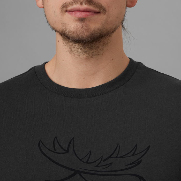 Härkila Grafik-T-Shirt 2er-Pack – Brauner Granit/Phantom – Härkila