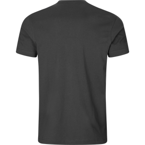 Grafik-T-Shirt 2er-Pack - Brown granite/Phantom - Härkila
