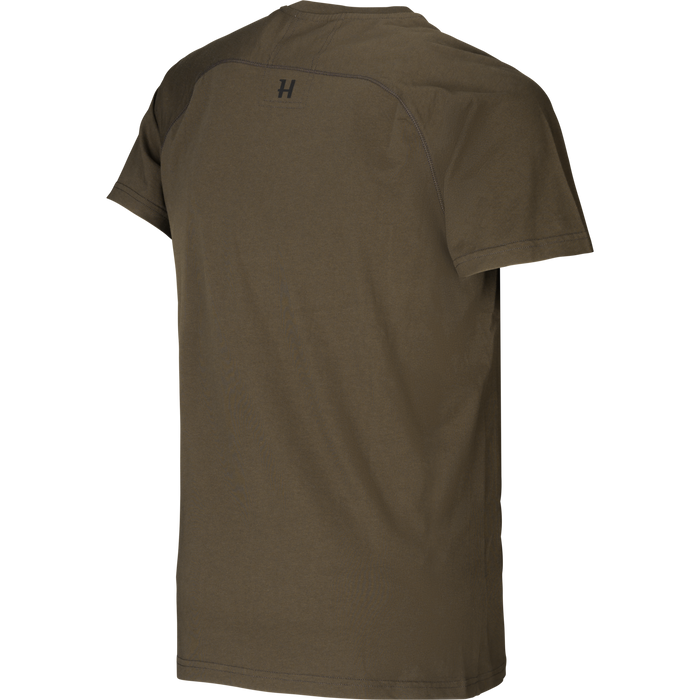 Logo T-Shirt 2er-Pack Willow green/Slate brown - Härkila