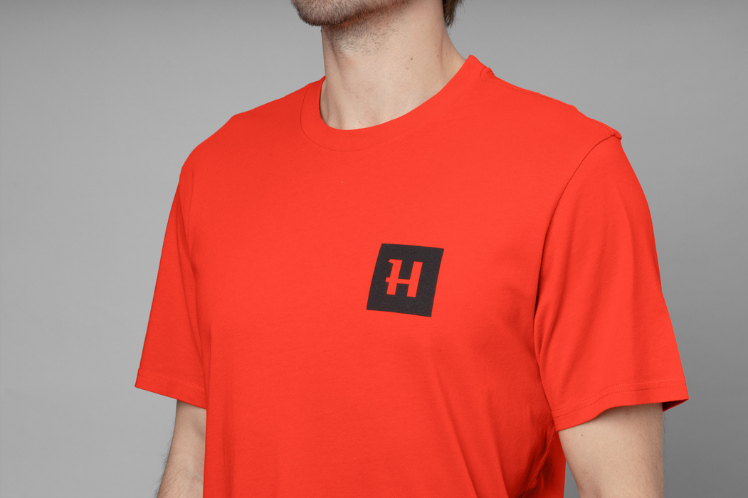 Frej S/S T-Shirt Orange - Härkila