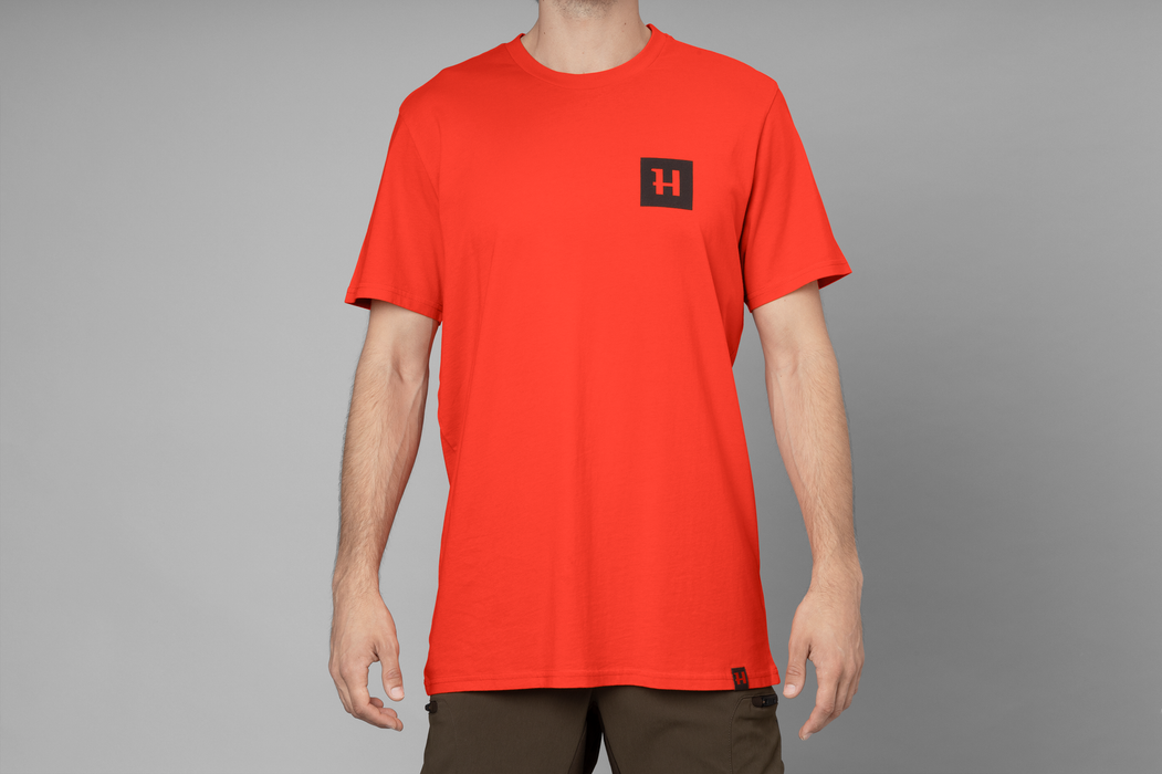Frej S/S T-Shirt Orange - Härkila