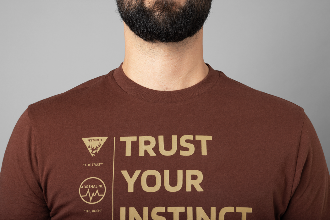Härkila Instinct S/S T-Shirt – Burgunderrot – Härkila