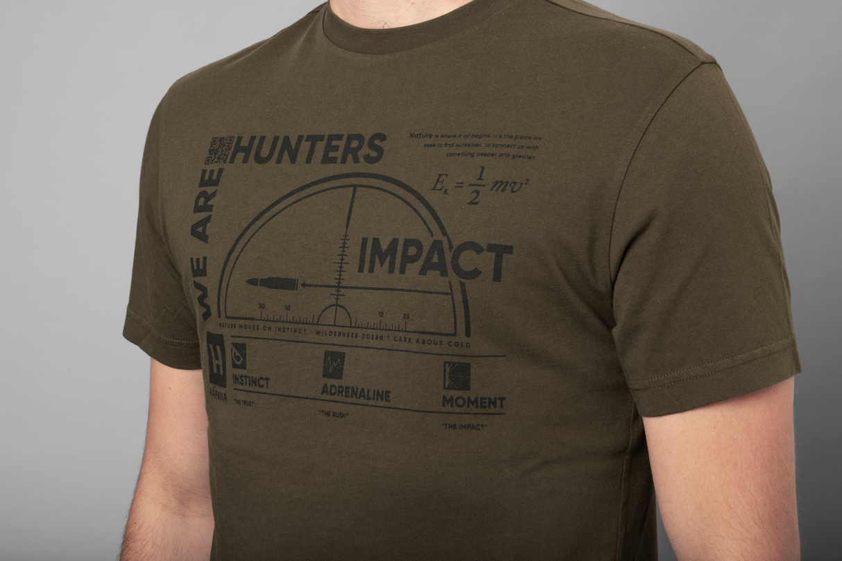 Impact S/S T-Shirt Willow green - Härkila