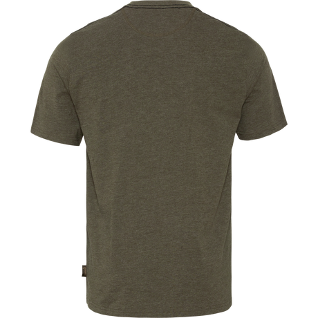 Outdoor-T-Shirt Pine green melange - Seeland