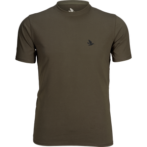 Outdoor 2er-Pack T-Shirts Raven/Pine green - Seeland