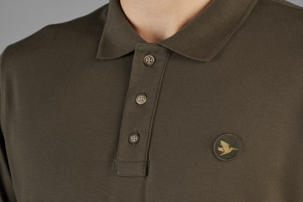 Skeet-Polo-T-Shirt – klassisches Grün – Seeland