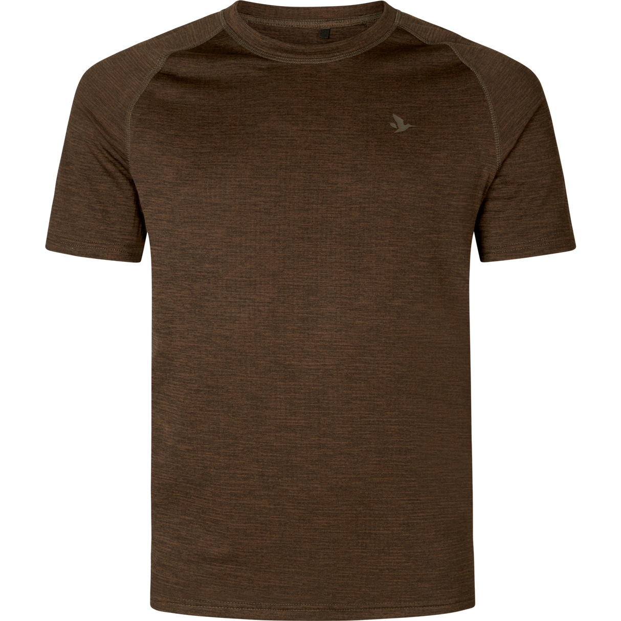 Active Kurzarm-T-Shirt Demitasse brown - Seeland