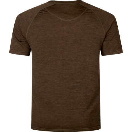 Active Kurzarm-T-Shirt Demitasse brown - Seeland