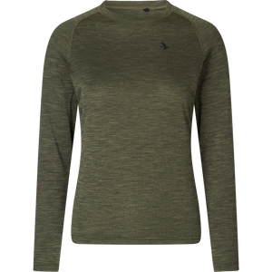 Active L/S T-Shirt Damen Pine Green - Seeland
