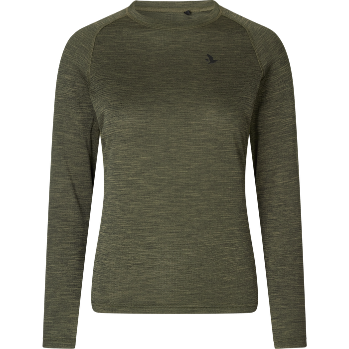 Active L/S T-Shirt Damen Piniengrün - Seeland