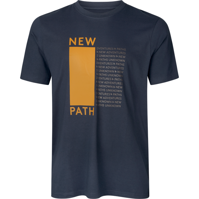 Path-T-Shirt Dark Navy - Seeland