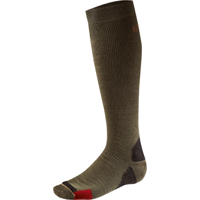 Big Game compression long Socke Dark Grün - Härkila