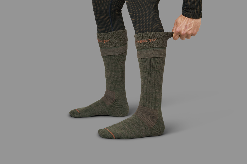 Pro Hunter 2.0 lange Socken Weidengrün/Schattenbraun - Härkila