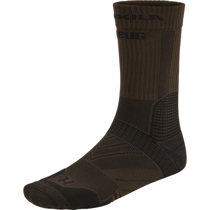 Trail-Socken Dunkeloliv/Weidengrün - Härkila