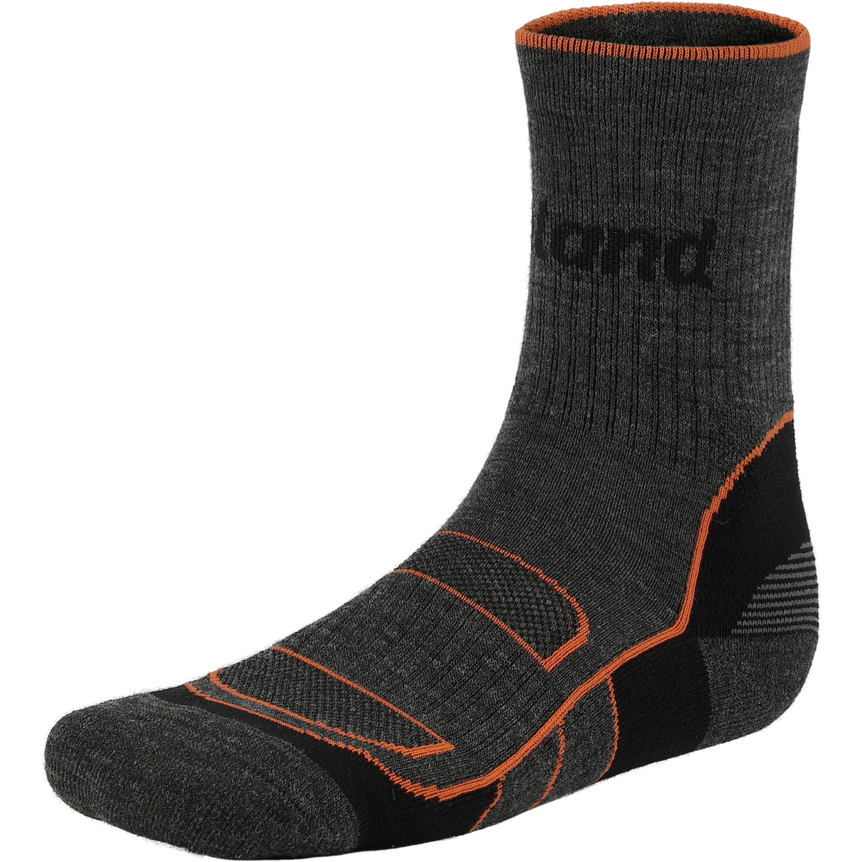 Forest Socken Grau/Schwarz - Seeland