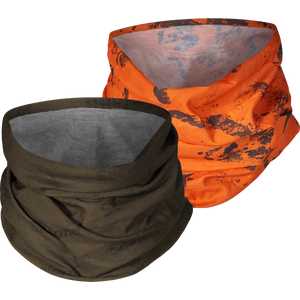 Halsgamaschen 2er-Pack - Pine green/InVis orange blaze - Seeland