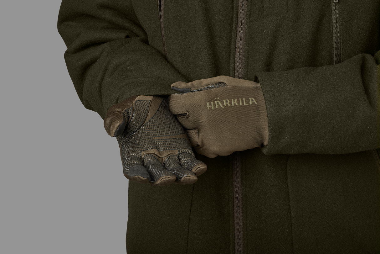 Power Stretch Handschuh Shadow brown - Härkila