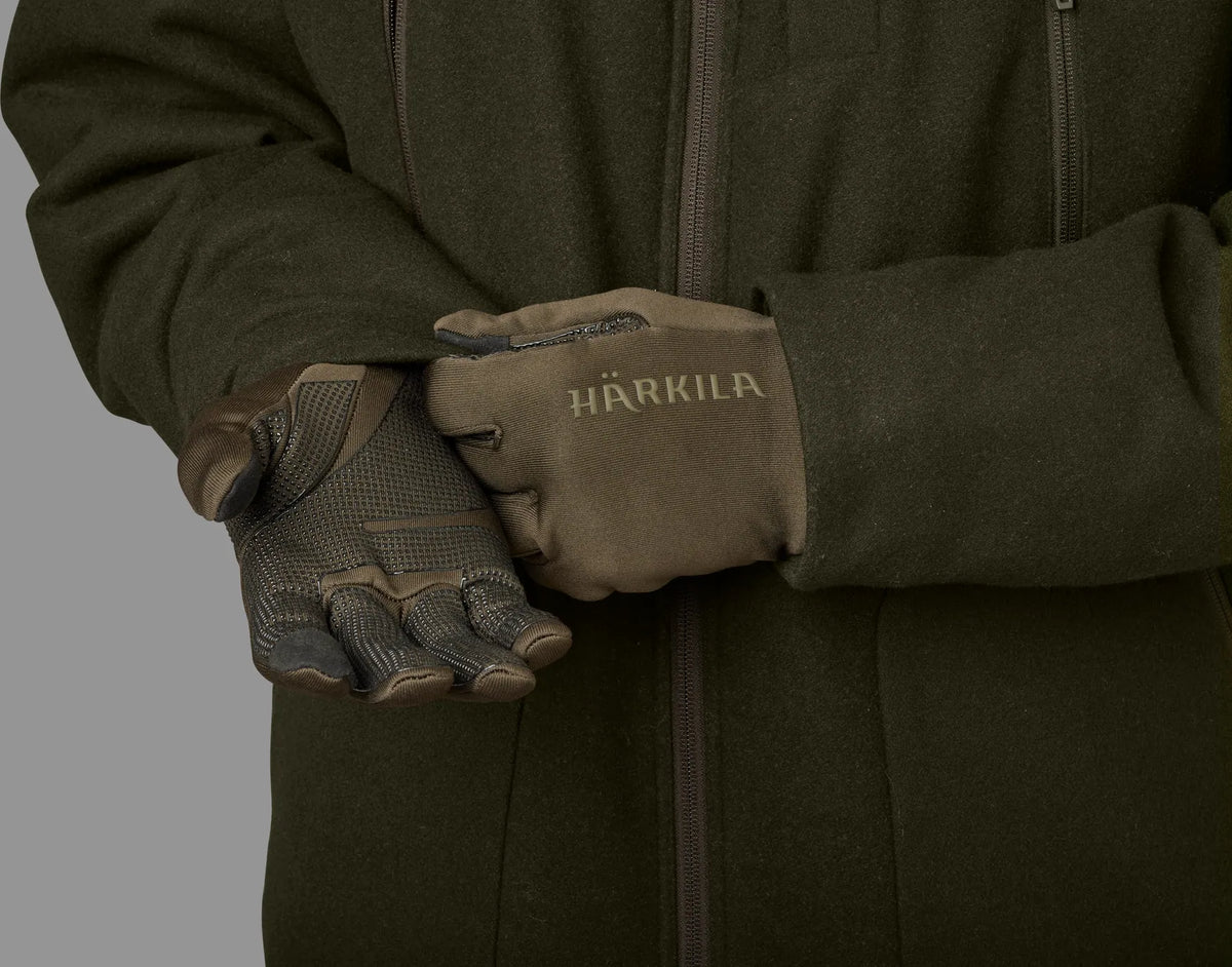 Power Stretch Handschuh Shadow brown - Härkila