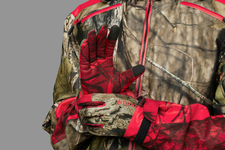 Moose Hunter 2.0 - Fleecehandschuhe MossyOak®Break-Up Country®/MossyOak®Red - Härkila