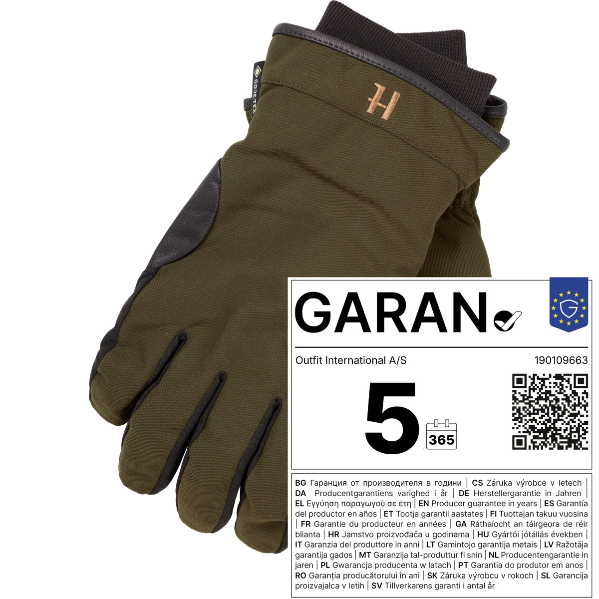 Pro Hunter GTX Handschuh Willow green/Shadow brown - Härkila