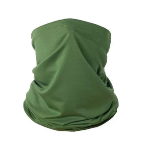 Grüner Schlauchschal
