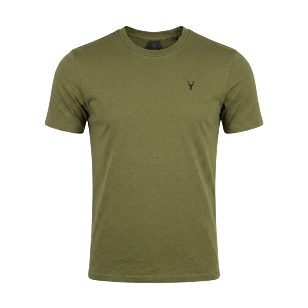 Supima T-Shirt Oliven – European hunter