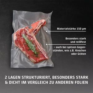 Vakuumierbeutel CS1219 20x30 cm 50 Stk. - 150 my – Caso