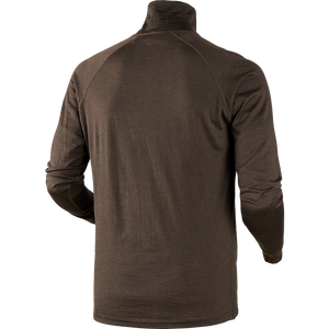 All Season Unterhemd mit hohem Kragen Shadow brown - Härkila