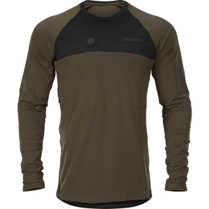 Heat L/S T-Shirt Willow green/Schwarz - Härkila