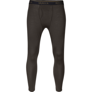 Base All Season mit Seitenreißverschluss Lange Unterhose Shadow Brown - Härkila