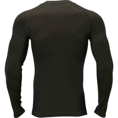 Base active Langarm mit Rundhalsausschnitt Dark willow green - Härkila