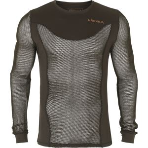 Base Mesh Crew-Neck Shadow Brown - Härkila