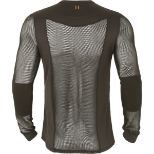 Base Mesh Crew-Neck Shadow Brown - Härkila