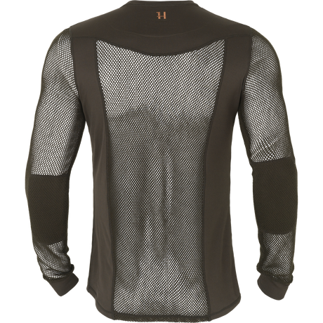 Base Mesh Crew-Neck Shadow Brown - Härkila