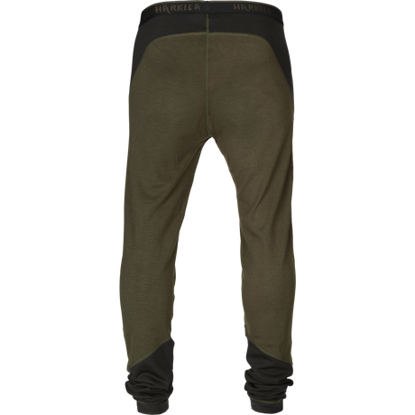 Base Warm lange Unterhosen Willow green/Shadow brown - Härkila