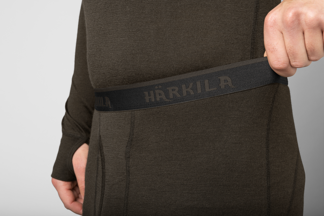Härkila Base All Season lange Unterhose, Schattenbraun – Härkila