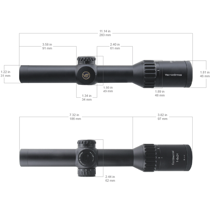 CONTINENTAL 1-6X24 – Vector