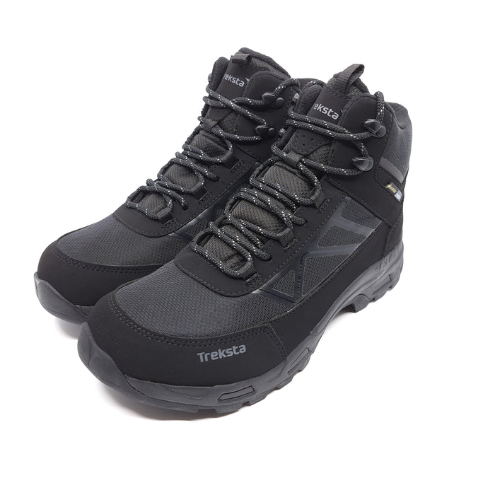 Tour Lace Mid GTX, Schwarz/Anthrazit – Treksta