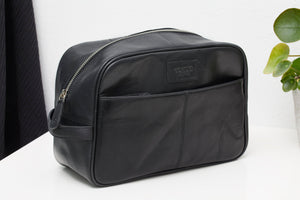 Auckland Kulturtasche Schwarz - Corium