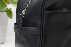 Auckland Kulturtasche Schwarz - Corium