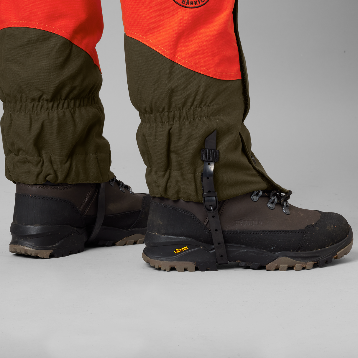 Wildboar Pro Gamaschen Orange blaze/Willow green - Härkila