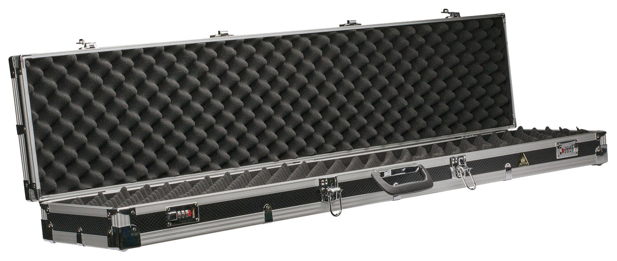 Gewehrkoffer Alu/Plast Schwarz 119x25x12,5cm - Buffalo River