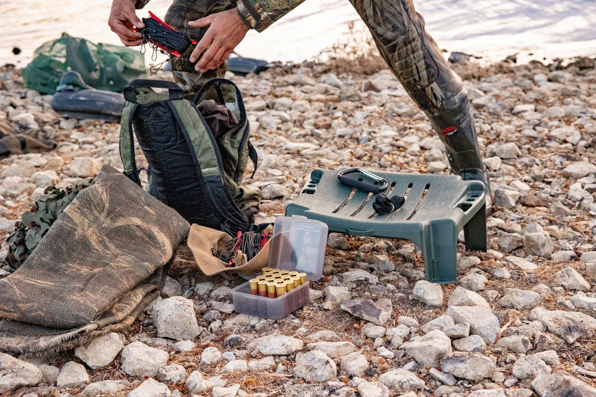 MTM Sportsmen's Rump Rester – niedriges Sitzkissen mit Trageriemen – MTM