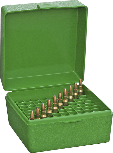 Patronenbox 100 Stk. Patr. Kal..222,.223, 6x47 - MTM