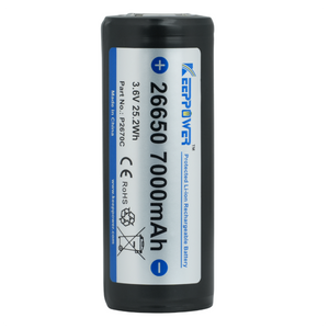26650 KeepPower 7000mAh Protected Li-Ion Akku 3,6V