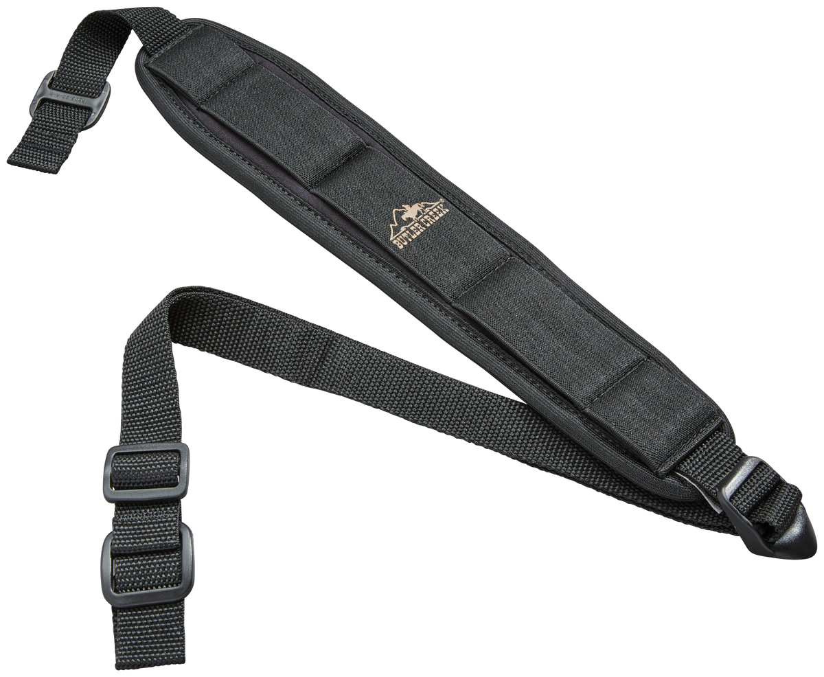 Gewehrriemen Neopren/Cordura Schwarz - Butler creek