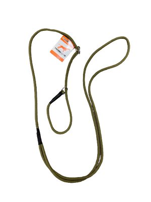 Hundleine/Retrieverleine mit Schulterschlaufe - Grün