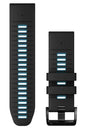 QuickFit® 26 urremme, Sort/Cirrus Blue silikone 1